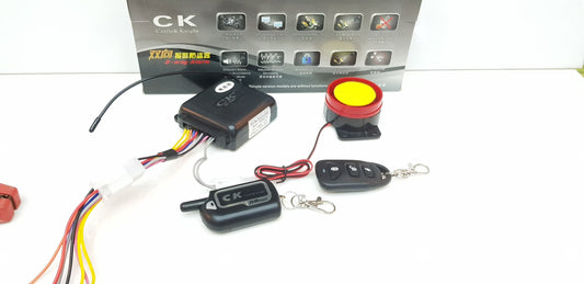 CK 2 Way Motorcycle - Bike Security Alarm System