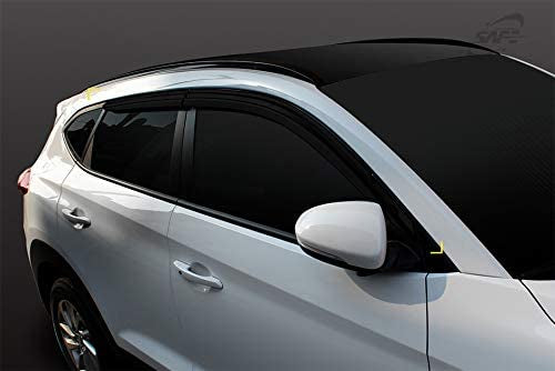 Hyundai Tucson Premium Quality Air Press A+ Grade - Sun Visor With Chrome - Model 2020 - 2021