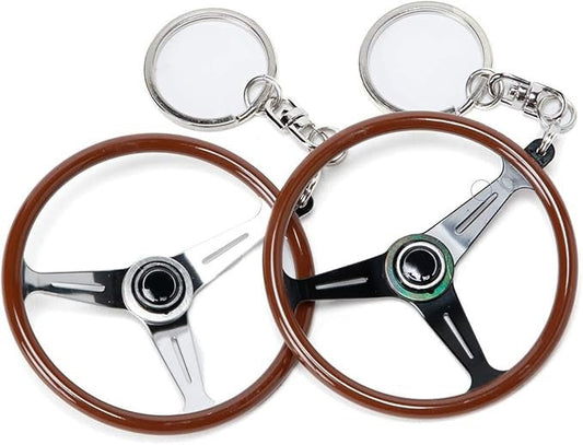 Universal Steering Keychain With Premium Quality in Metal Body 1  Pc