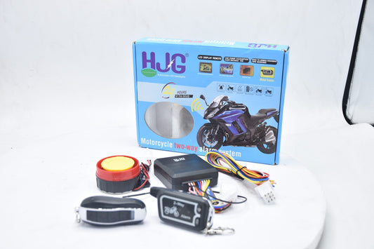 HJG 2 Way Motorcycle - Bike Security Alarm System