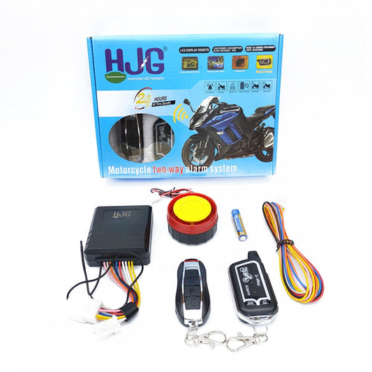 HJG 2 Way Motorcycle - Bike Security Alarm System