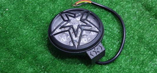 12 SMD Star Style Round Light White Lamp 36 W For Bike - Car