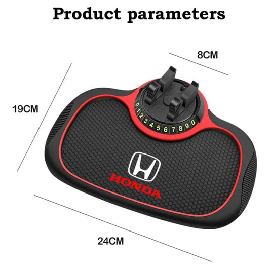 Car Dashboard Mat Mobile Phone Stand Suitable For Honda Car Interior 1 Pc