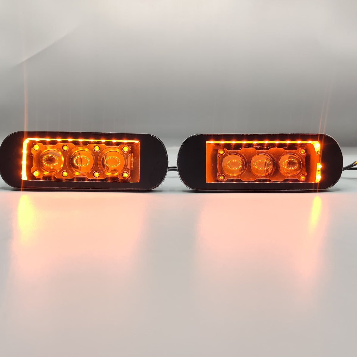 Suzuki Mehran Bumper Light 3 SMD With DRL+Indicator New Design Made In Pakistan