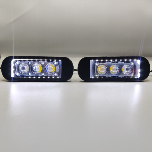 Suzuki Mehran Bumper Light 3 SMD With DRL+Indicator New Design Made In Pakistan