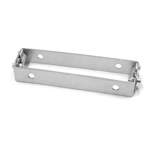 Bike Number Plate Tilter Silver