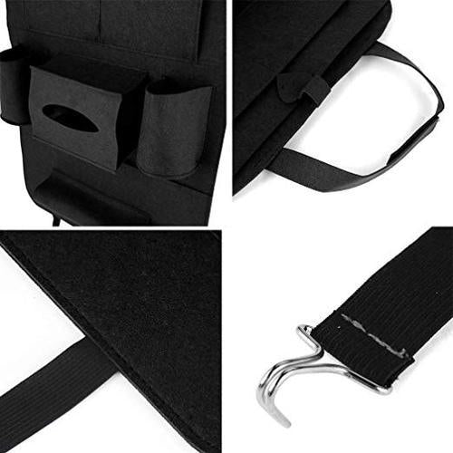 Universal Car Seat Back Multi Pocket Storage Bag Organizer Holder