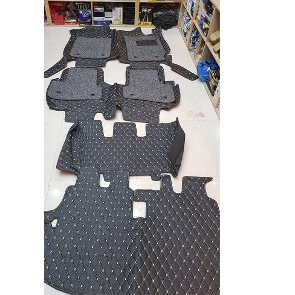 Floor Matt 7D Grass Cubic Design Complete Fitting  Honda BRV