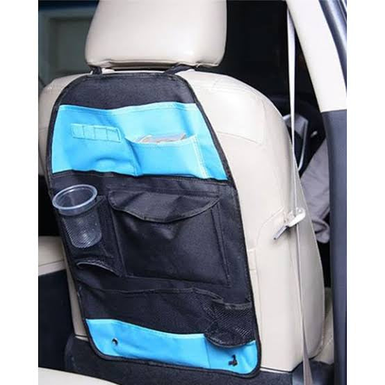 Multifunctional Car Back Seat Organizer Pack Of 2 Pcs